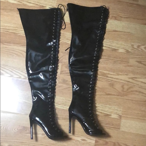 Fabolous Latex Thigh High Boots😍🤩 - Picture 3 of 3